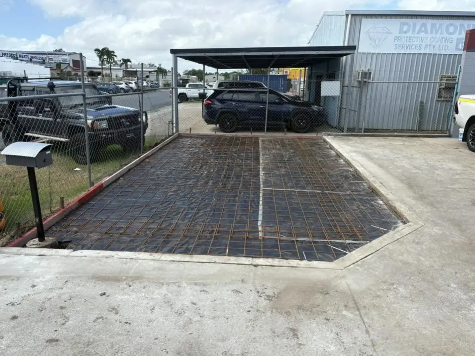 Commercial slab preparation concreting project by Great Australian Concrete
