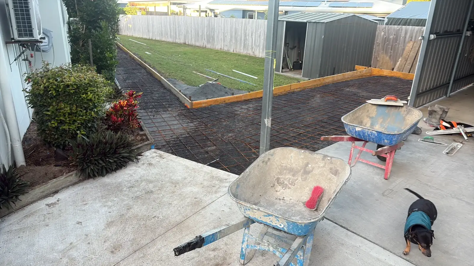 Concreting services across Mackay